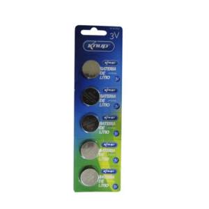 Bateria Lithium 3v - Cartela 5 Unidades Kp-bt2025
