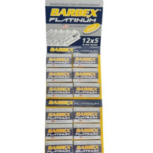 Lâmina Barbear Platinum 60 Peças - Barbex
